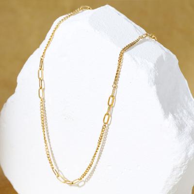 China TRENDY Customized Chains 925 Sterling Silver 14k/18k Gold Plated Italian Chain for Necklace for sale