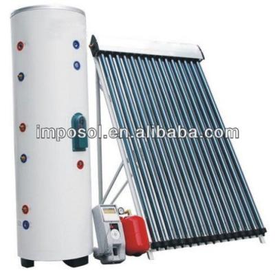 China Solar Water Heater Heat Pipe Tube Panel Collector For Home for sale