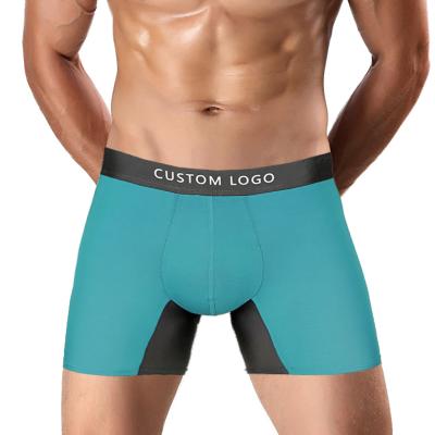 China Logo Best Quality Bamboo Underwear Custom Made Breathable With Logo Mens Briefs And Boxers Underwear Private Factory for sale