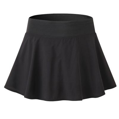 China Wholesale Women's Breathable Sports Short Skirt Double Layer Dance Tennis Yoga Training Quick Dry Skirts for sale