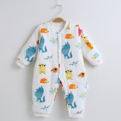 China Cute Long Sleeve Design Cotton Romper Baby Clothes for sale