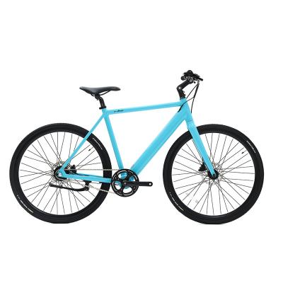 China Road single bicycle aluminum alloy chain drive 6061 aluminum alloy factory wholesale price electric speed bike for sale