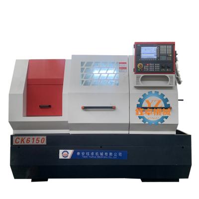 China Machinery repair shops cnc lathe machine metal cnc lathe machine CK6150 with bar driver for sale