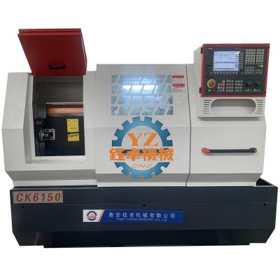 China Machinery Repair Shops High Precision Flat Bed CNC Lathe Turning Machine CK6150 for sale