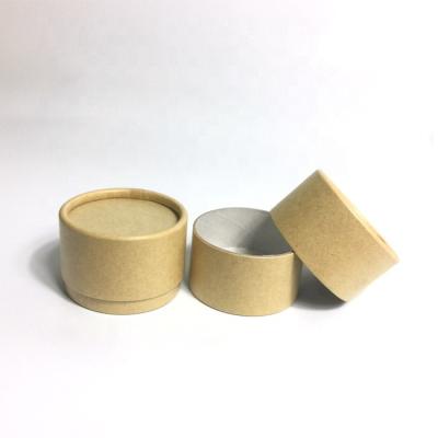 China Biodegradable lip blam cardboard lift up tube deodorant lip balm paper jar containers for sale