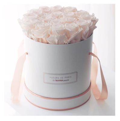 China Luxury Materials Custom Personalized Recycled Preserved Flower Gift Box for sale