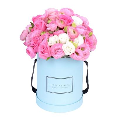 China Recycled Materials Box-for-Flowers Waterproof Flower Boxes For Bouquets for sale