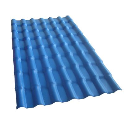 China 2022 Type Heat Resistance Sound Insulation New Synthetic Resin Roofing Tile/asa/asa PVC Roofing Spanish Plastic Roofing Sheet for sale