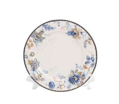 China Viable Blue Flower Dinner Set Bone China Dinner Set Dinnerware Set Dinnerware New for sale