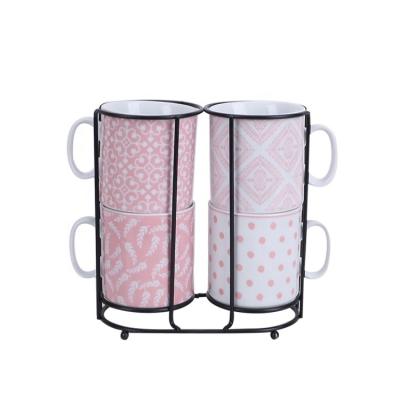 China Factory price stocked cheap wholesale ceramic coffee mug with logo for sale