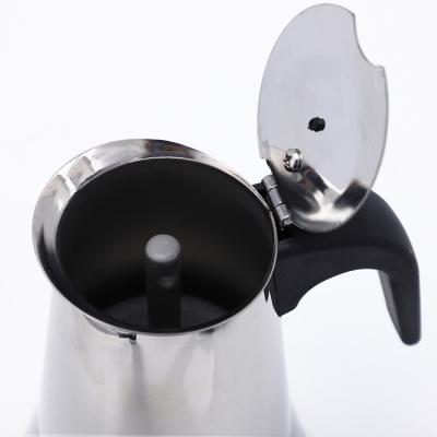 China Good hotel quality 3 cups Italian high quality coffee maker gas maker coffee for home/outdoor on sale for sale