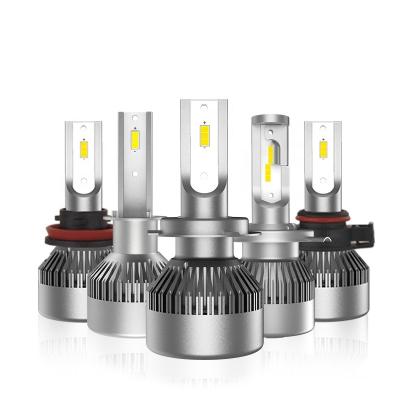 China Universal Cars LED Front Lighting H1 H3 H4 F9 H7 H11 H13 Hb3 Hb4 9005 9006 9012 Dropshipping led car headlight H7 led headlight bulb for sale