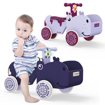 China Cute Baby Walker Baby Balance Bike Toys Appearance Music Cartoon For Tod 2021 Simple Baby Walker Model for sale