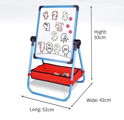 China Plastic Children's Whiteboard Easel Blackboard Kids Drawing Board Toys Education Painting Toy for sale