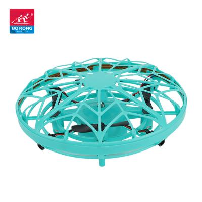 China Wholesale Flat 360-degree Flip Uav China Toy Hand Toys Gift Kids UFO Drone Pocket Induction Aircraft Drohnen Drones for sale