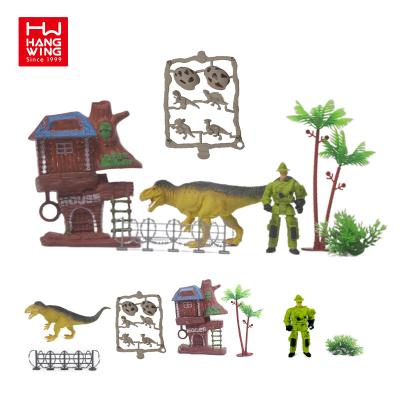 China Wholesale DIY Practice DIY Kids Toy Military Dinosaur Dinosaur Toys Gift Set Game Amusement Board Game Toys for sale