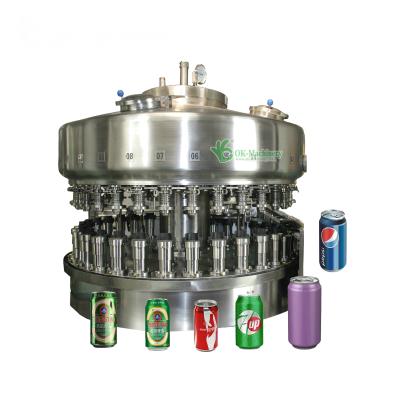 China BK0 31 beverage spray can filling machine price / spray paint can filling machine for sale for sale