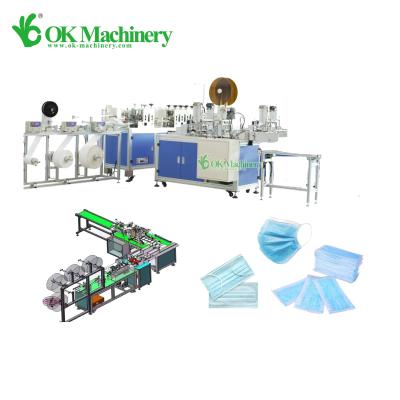 China Face mask machine 3ply fully automatic mask machine price /mask machine for sale