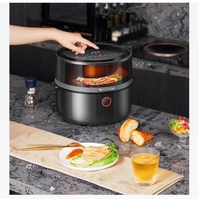 China Wholesale Card Smart Full Automatic Multifunctional Household Collection Gift Large Capacity Fryer Hotel Electric Air Fryer for sale