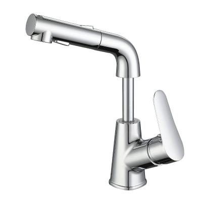 China Single Metered Single Handle Hole Angle Lavatory Faucet Vanity Sink Mixer Taps Modern Bathroom Basin Mixer Taps for sale