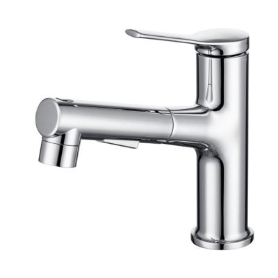 China Good Quality Metered Faucets Chrome Jade Stone Black-Plated Basin Faucet Bathroom Mixer Tap With Solid Brass for sale