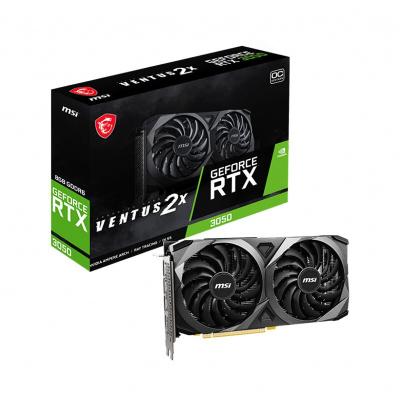 China Original MSI GeForce RTX3050 Wantushi V E N T U S 2X 8G OC Workstation GPU MSI RTX 3050 Game for sale