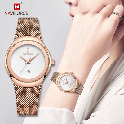 China 2019 New Hot Sale Women Lady Watches Montre Femme Naviforce 5004 Automatic Date Relogio Feminino for sale