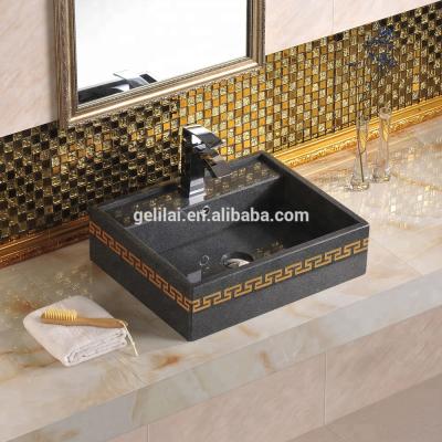 China Shampoo Sinks Indian Style Hotel Bathroom Basin Stone Marble Wash Hand Basin for sale