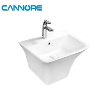 China Easy clean cheap price wall hung basin, economical vessel sink, shampoo sink for sale