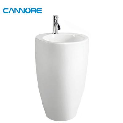 China Modern desgin Victoria Ceramic Floor Wash Basin for sale