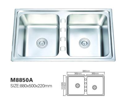 China Kitchen Inox Sink Stainless Steel Kitchen Sink for sale