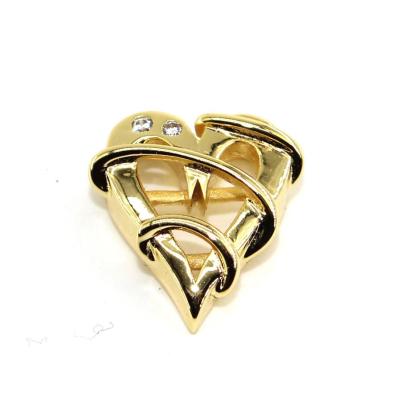 China FASHIONABLE Heart Pendant Necklace 925 Sterling Silver Necklace 14k Gold Plated Women Jewelry for sale