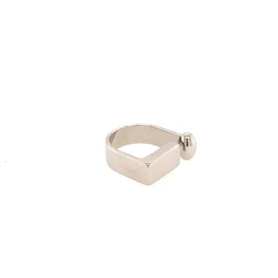 China Minimalist Fashion CLASSIC Hot Selling Geometric Ring for sale