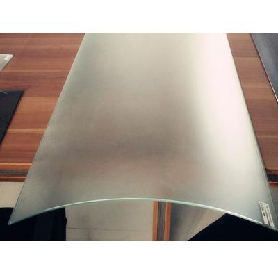 China Yard direct factory high quality custom safety laminated, insulated tempered toughened bent frosted curv glass price for sale