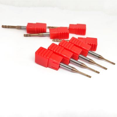 China High Feed Solid Carbide End Mill Set RIB End Mill Cutter With AlTiSN Coating for sale