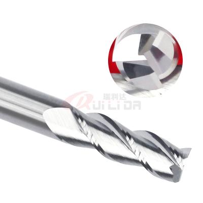 China 8mm 3/8 3 Flute End Mill Aluminum 3 Fl Rld Tools for sale