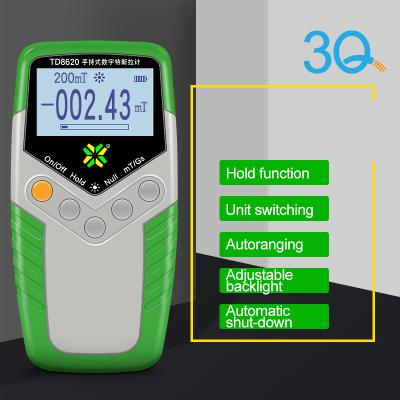 China Low Cost 3Q Handheld Gauss Meter For Speaker Magnet 160mmX 80mmX32mm (LXWXH) for sale