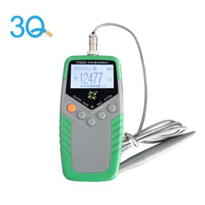 China TD8620 Digital Gauss Meter Gaussmeter EMF Tesla Tester 0-2000mT 5% Handheld Magnetic Field Accuracy 160mmX 80mmX32mm(LXWXH) for sale