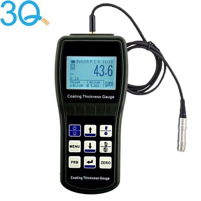 China 3Q CS100 Manual Car Paint Thickness Meter Digital Thickness Tester Coating Thickness Gauge 155X 68 x 27mm for sale