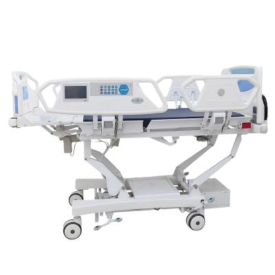 China Metal Two Cranks Manual Hospital ICU Billiard Table China Coin Operated Hospital Bed for sale