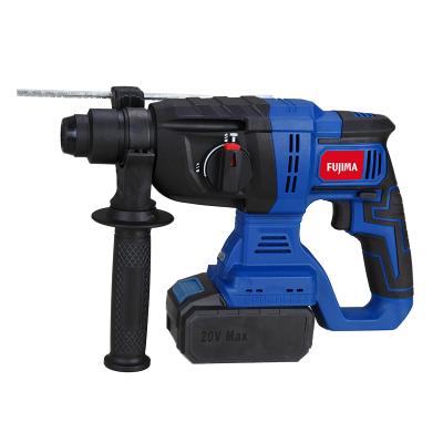 China FUJIMA FT-CRH20V High Quality And Durable Brushless Cordless Rotary Hammer Electric Cordless Power Machine Tools Wood (bare):30mm/steel:13mm/concrete:22mm for sale