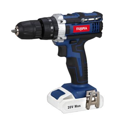 China Variable Impact 10mm Brushless Head Drill 10mm Chuck 20V FUJIMA Speed ​​Professional Power Machine Tools for sale