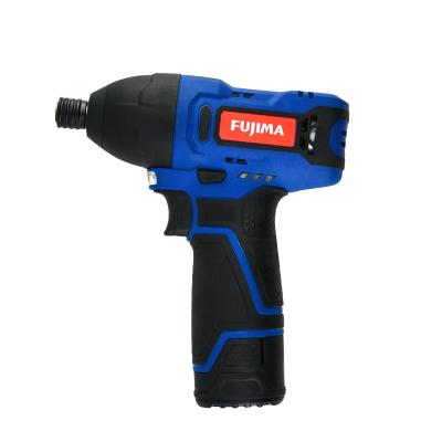 China FUJIMA 6.35mm 6.35mm Brushless Impact Driver Battery Operated Gun Cordless Impact Driver Screwdriver for sale