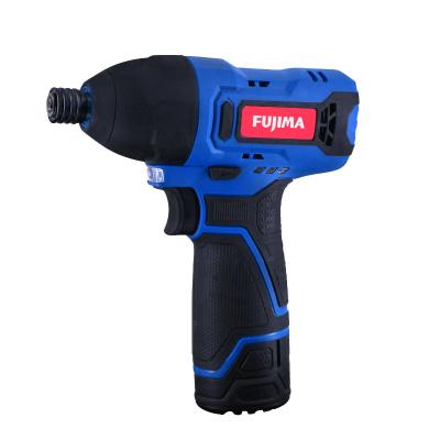 China FUJIMA 12V lithium battery power cordless drill 6.35mm household screw drivers rechargeable electric current screwdriver for sale