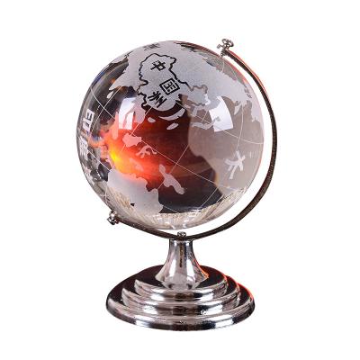 China Home decoration gifts wholesale round crystal ball ornaments crafts globe for sale