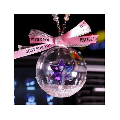 China Hot Sale High Quality Crystal Crafts Christmas Decoration Crystal Ball Decoration for sale