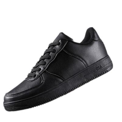 China Damping 36-48 Whole Black White Microfiber Leather Shoes for sale