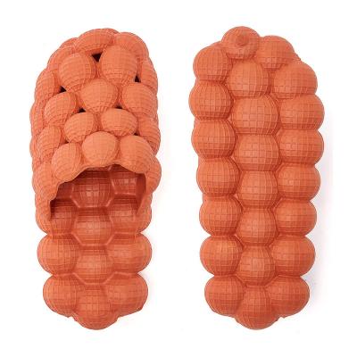 China Fashion Trend Massage Bubble Slips Slippers For Women Men Non-slip Spa Pillow Stress Sandals Gym Bedroom Shower Soft Slippers for sale