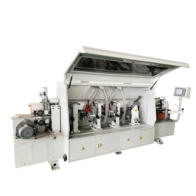 China Hotels Wood Furniture Edging Machine Wood PVC Curve Edge Bander Joining Pre Milling Automatic Woodworking Edging Machine for sale