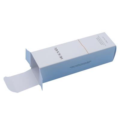 China Recycled Materials Luxury Custom Logo Round Tube Packaging Cosmetic Paper Gift Box For Liquid Foundation Cosmetic Box for sale